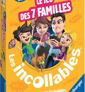 Jeu 7 Familles Incollables - Questions, Défis, 3 Niveaux