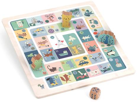 Coffret multi-jeux en bois dès 2 ans – 4 jeux éducatifs – Image 2