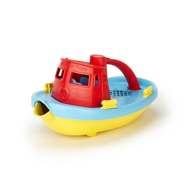 Bateau remorqueur jouet d’eau enfant – plage, piscine, bain