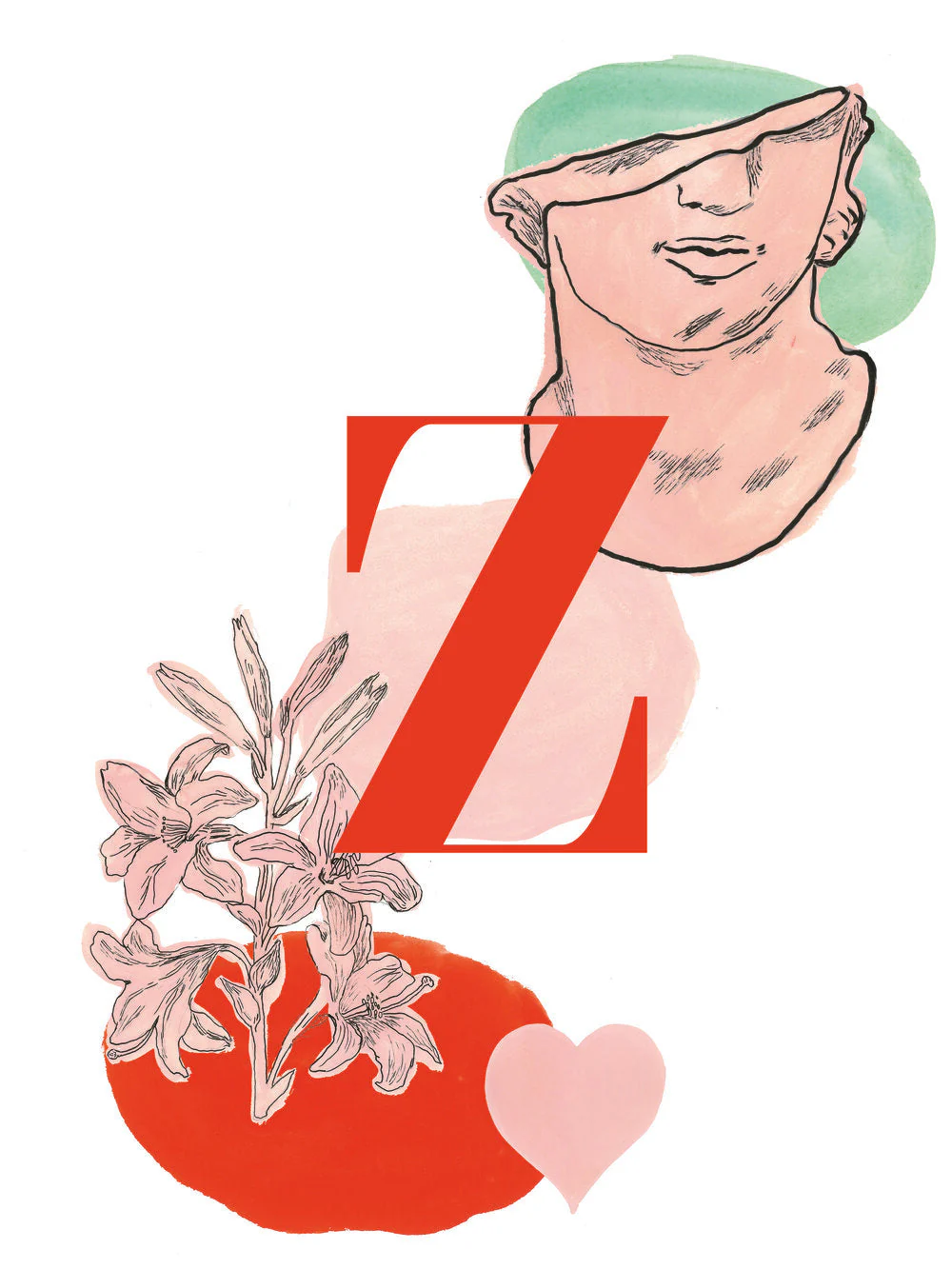 Cadre Lettre Z – Alphabet A Spell On You, Mary Clerté – Image 3