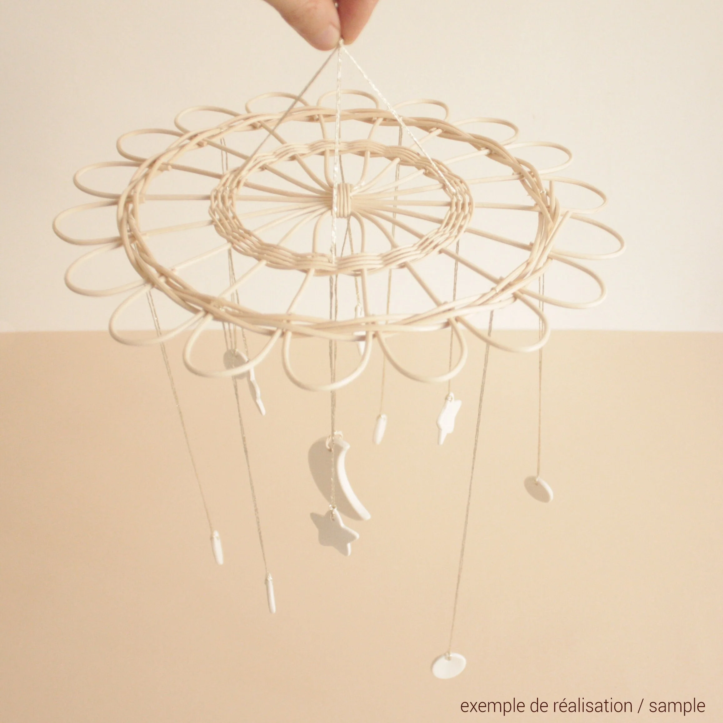 marguerite pour mobile DIY – Image 2