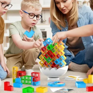 jeu de société enfant| jeu d'empilage et d'équilibre :Blocs Balance™ 🎲