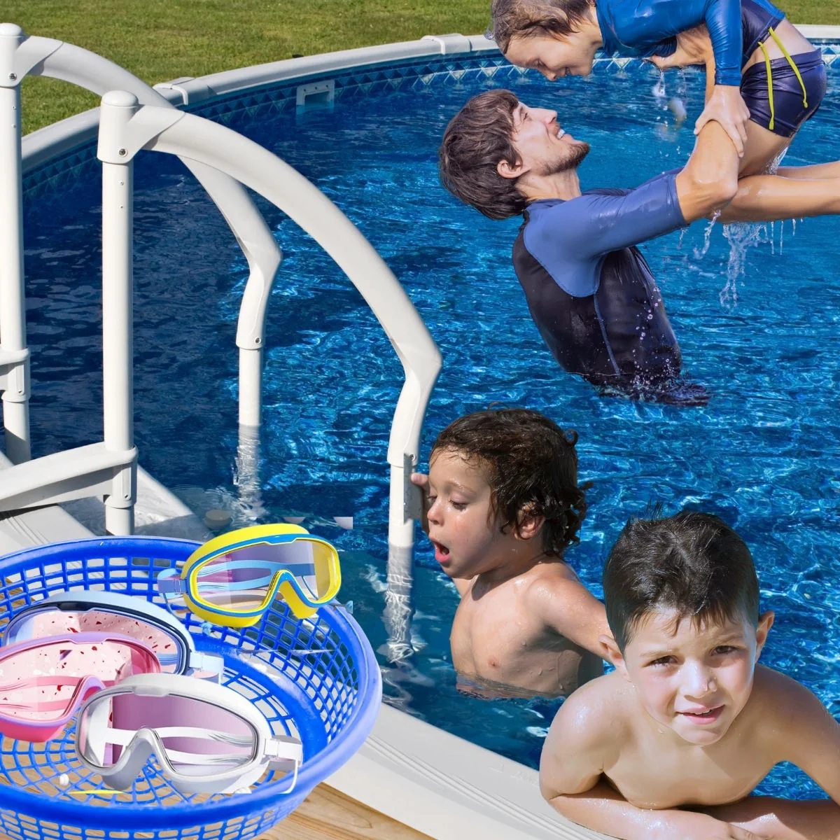 JEUX D'EAU: Lunette de piscine pour enfants : 🥽vision HD et confort maximal🏊🏻🤽🏾 – Image 6