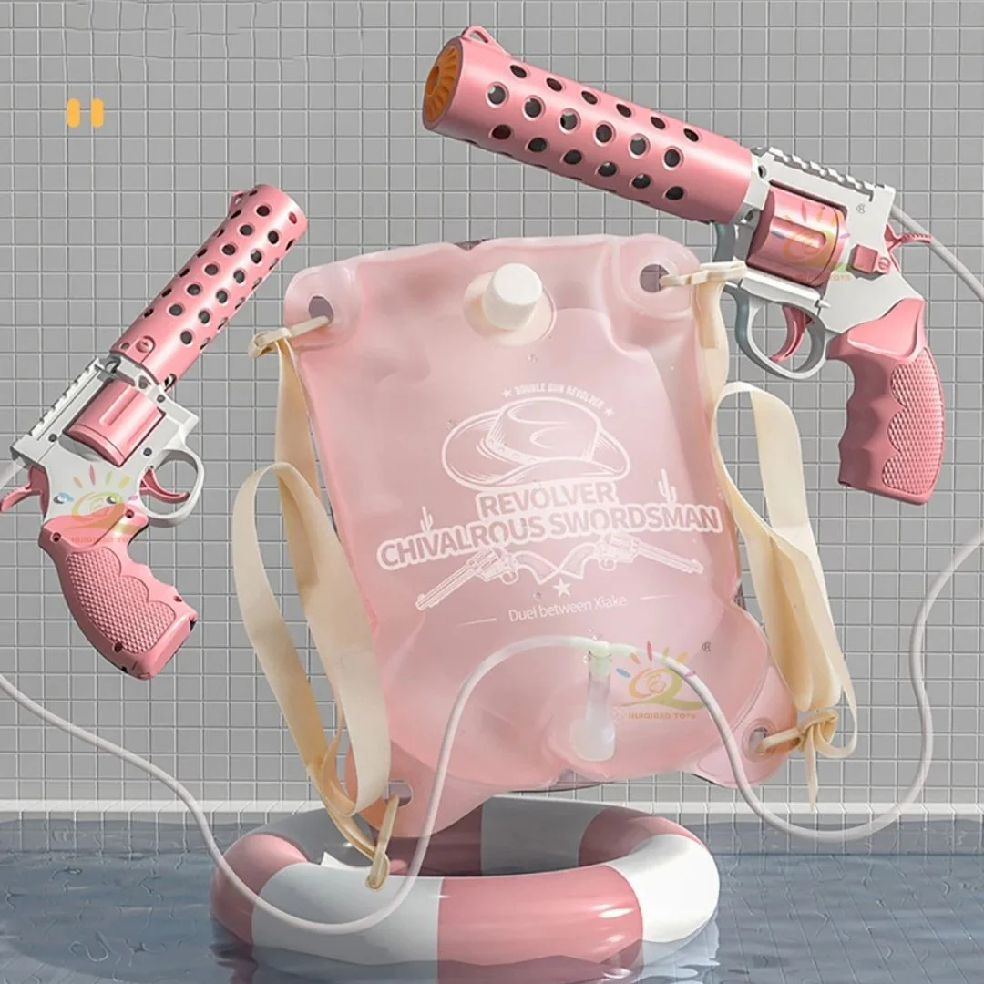 JEUX D'EAU| Pistolet à Eau électrique /COW GIRL et COWBOY🤠💦 – Image 6