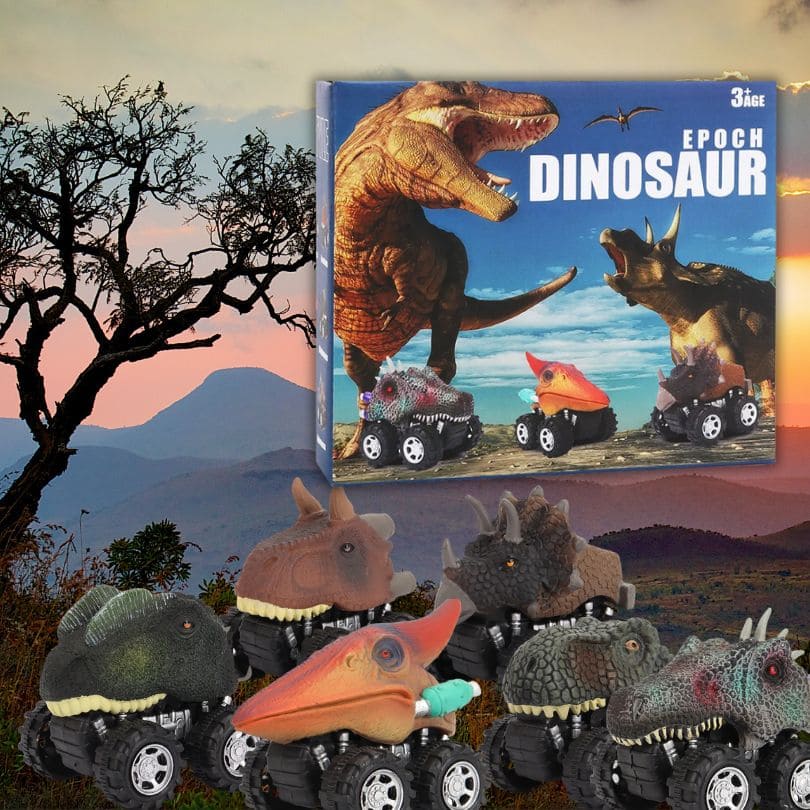 Jouets Dinosaures: Voiture Dinosaure – Image 4