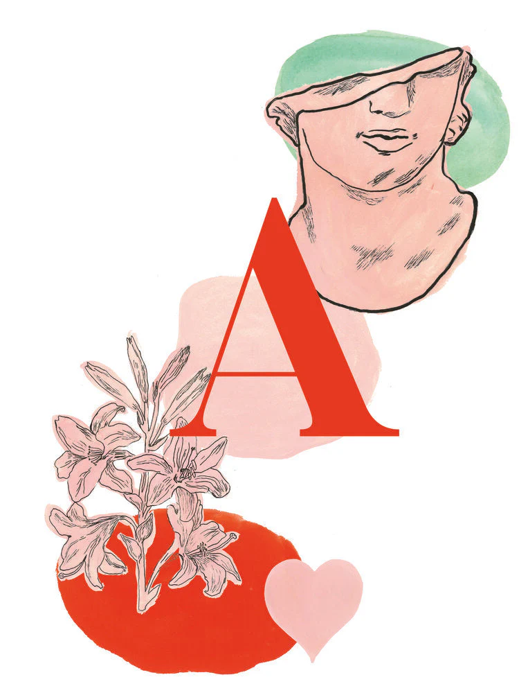 Lettre A - Cadre alphabet illustré Mary Clerté – Image 4