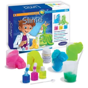 Kit Slime fluo scientifique – mini laboratoire (8+)
