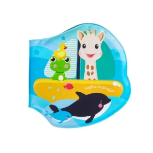 Livre de bain bébé Sophie la girafe - 3 univers