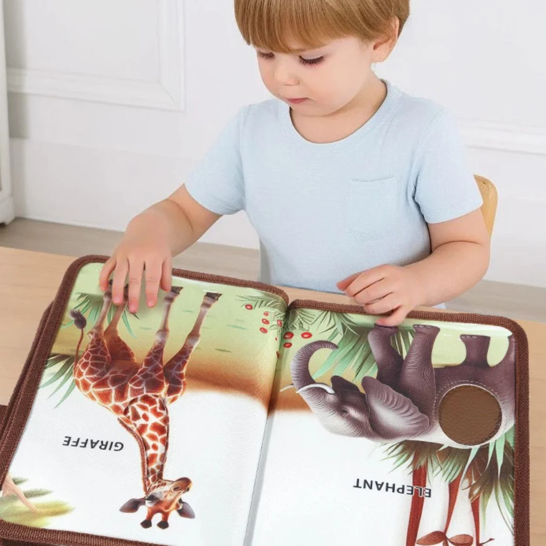 Livre enfant 2 ans: LIVRES TACTILES découvertes des animaux – Image 7