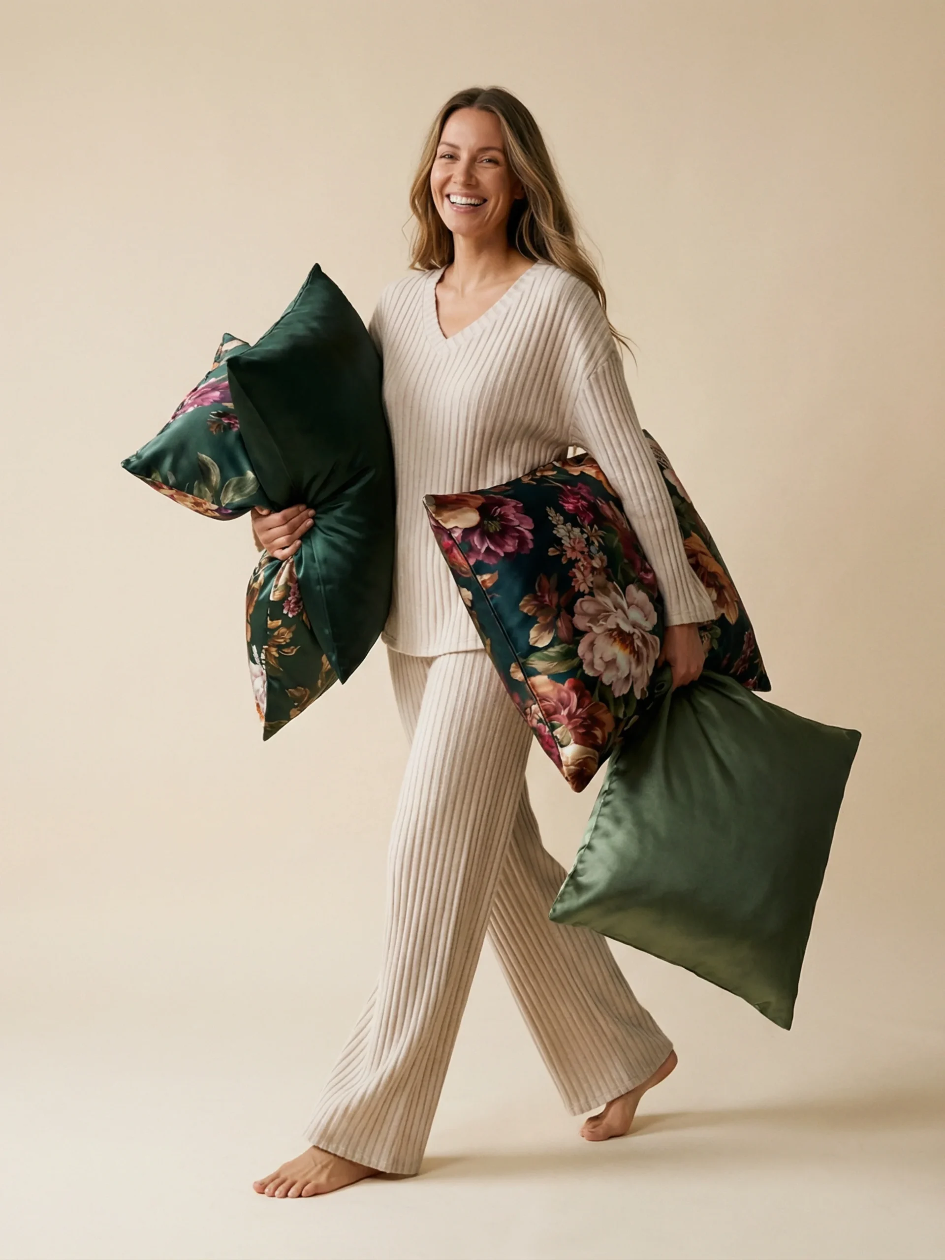 Maille Ultra-Confort & Élégance Décontractée | Le Pyjama Femme Loungewear en Côtelé – Image 3