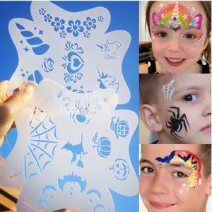 Pochoir à Tatouage Enfant: Un maquillage PRO enquelques minutes🖌️ 🎨