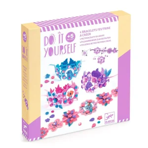 Coffret 4 bracelets feutrine à créer - Meilleures copines