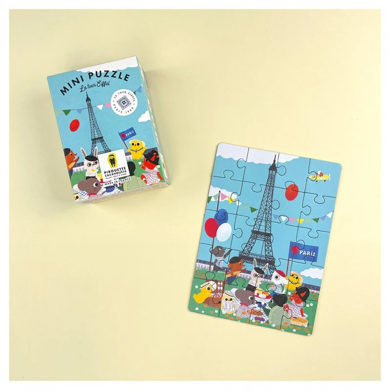 Puzzle Tour Eiffel enfant 4+ - Mini, fabriqué en France – Image 3