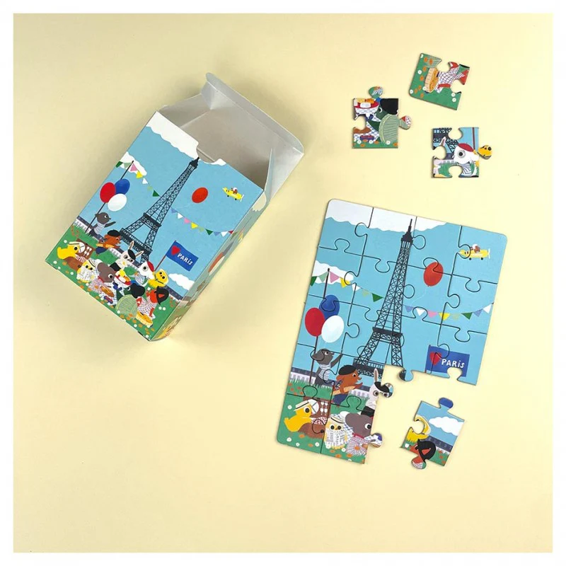 Puzzle Tour Eiffel enfant 4+ - Mini, fabriqué en France – Image 2