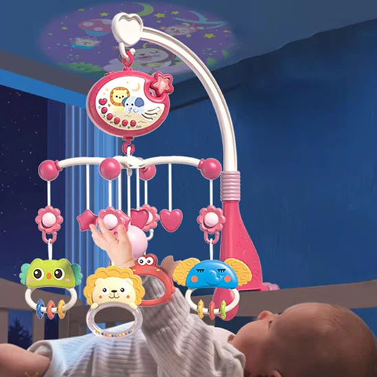 Mobile Bébé | Mobile-bébé Veilleuse et musical( Le tout-inclus pour parents)🪇👩🏽🍼🍼 – Image 5