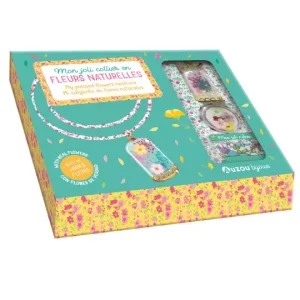 Coffret "Mon joli collier en fleurs naturelles"