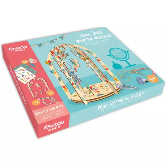 Mon coffret d'artiste "Mon joli porte-bijoux en bois" – Image 2