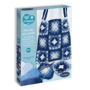 Art et créations - Mon Sac en Crochet Bleu