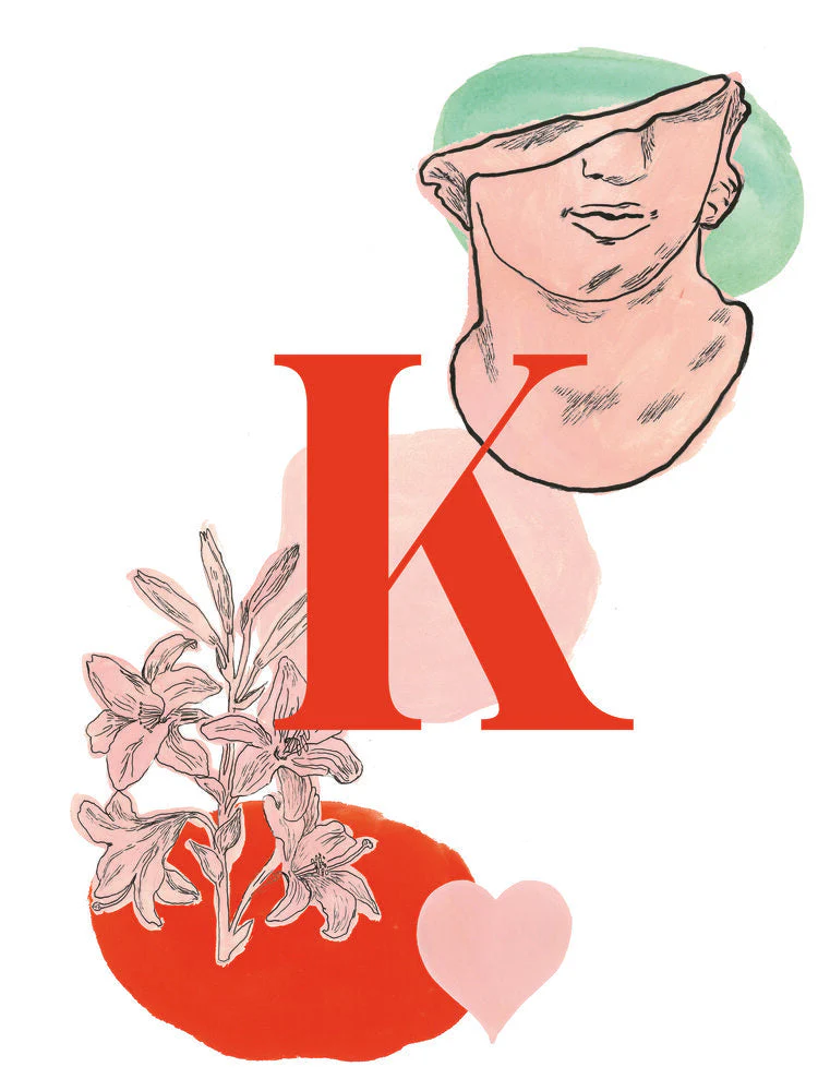 Cadre Lettre K - Alphabet Mary Clerté, A Spell On You – Image 5