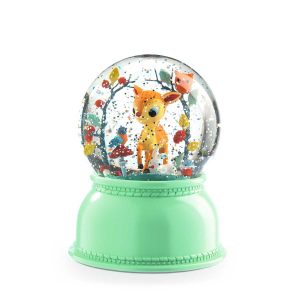 Veilleuse boule à neige Faon