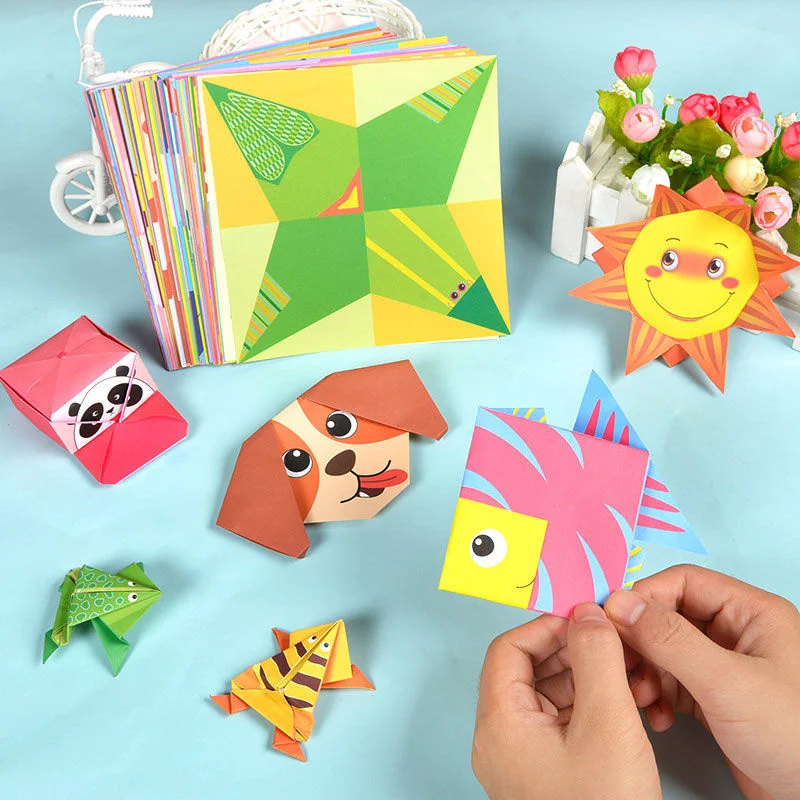Papier pour Origami| activité manuelle pour enfant🐦📄 – Image 4