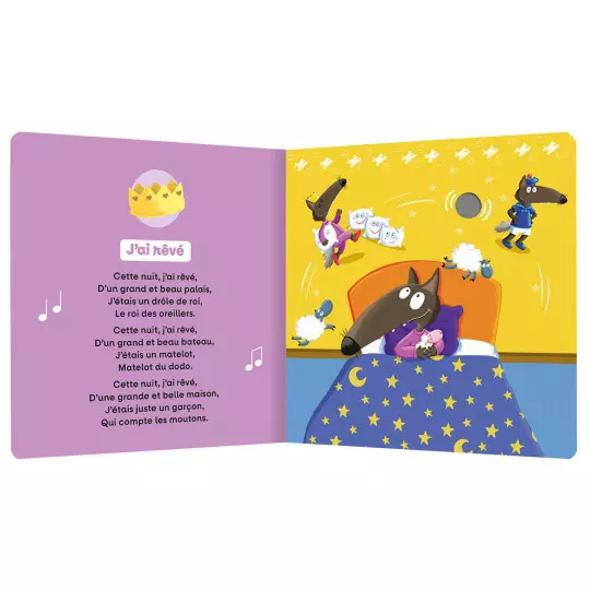 Livre "P'tit Loup "Mes comptines pour m'endormir" – Image 3