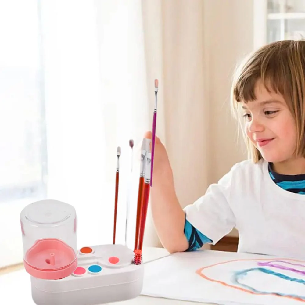 Peinture enfant | Godet pour le nettoyage du pinceau sans dégat🎨 – Image 6