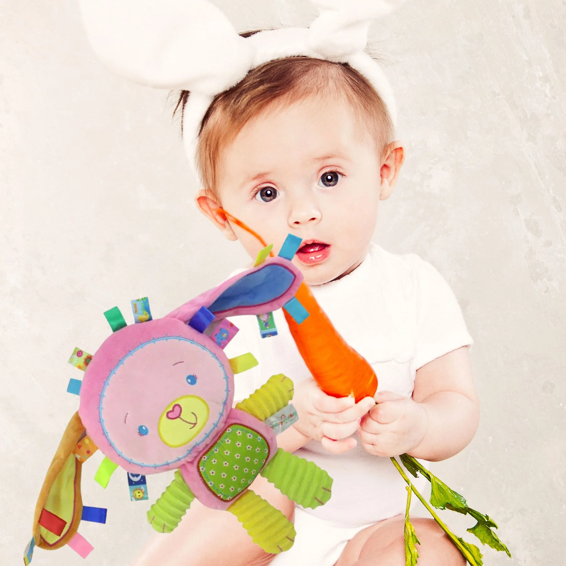 PELUCHE BEBE| Doudou sensoriel pour bébé🧸 – Image 6