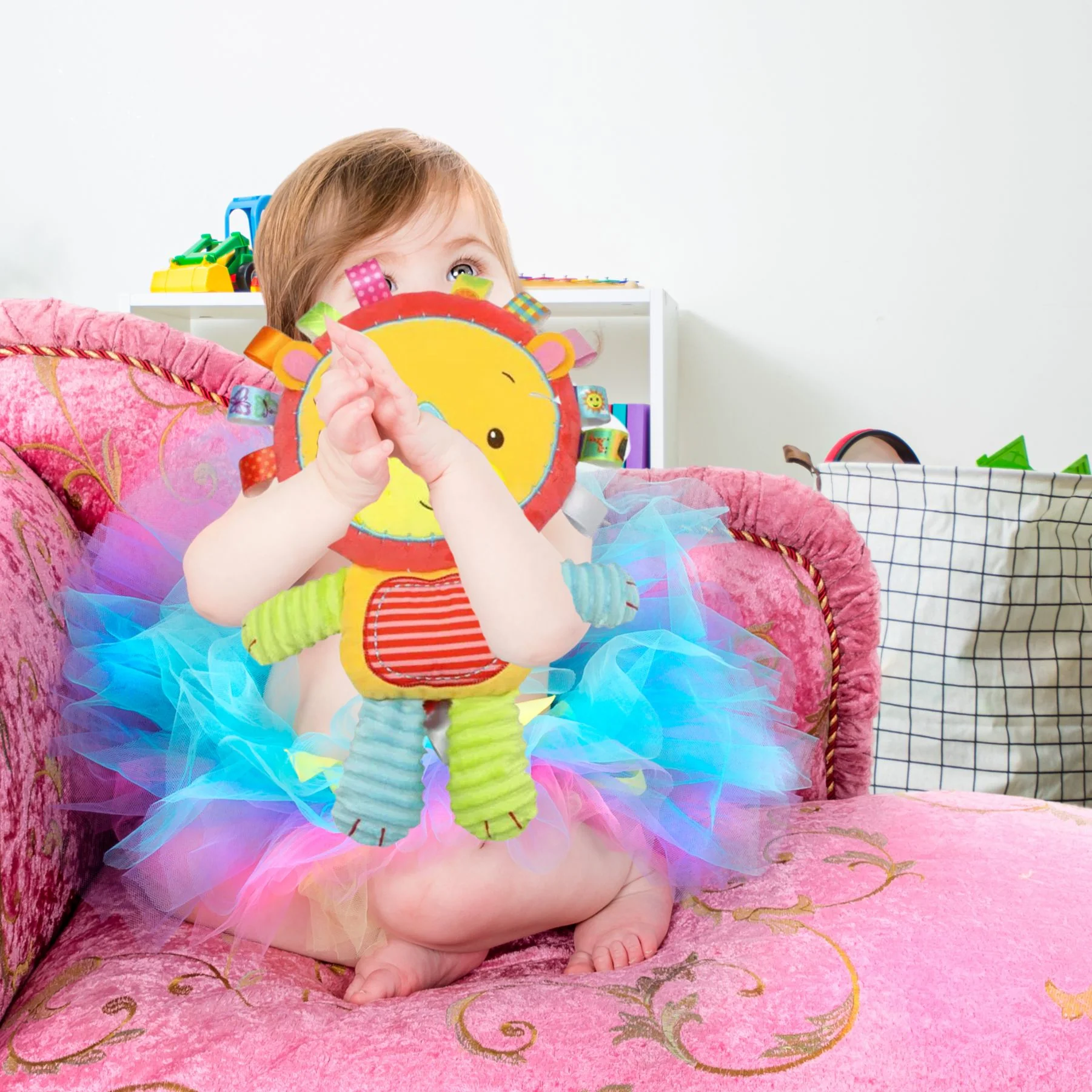 PELUCHE BEBE| Doudou sensoriel pour bébé🧸 – Image 5