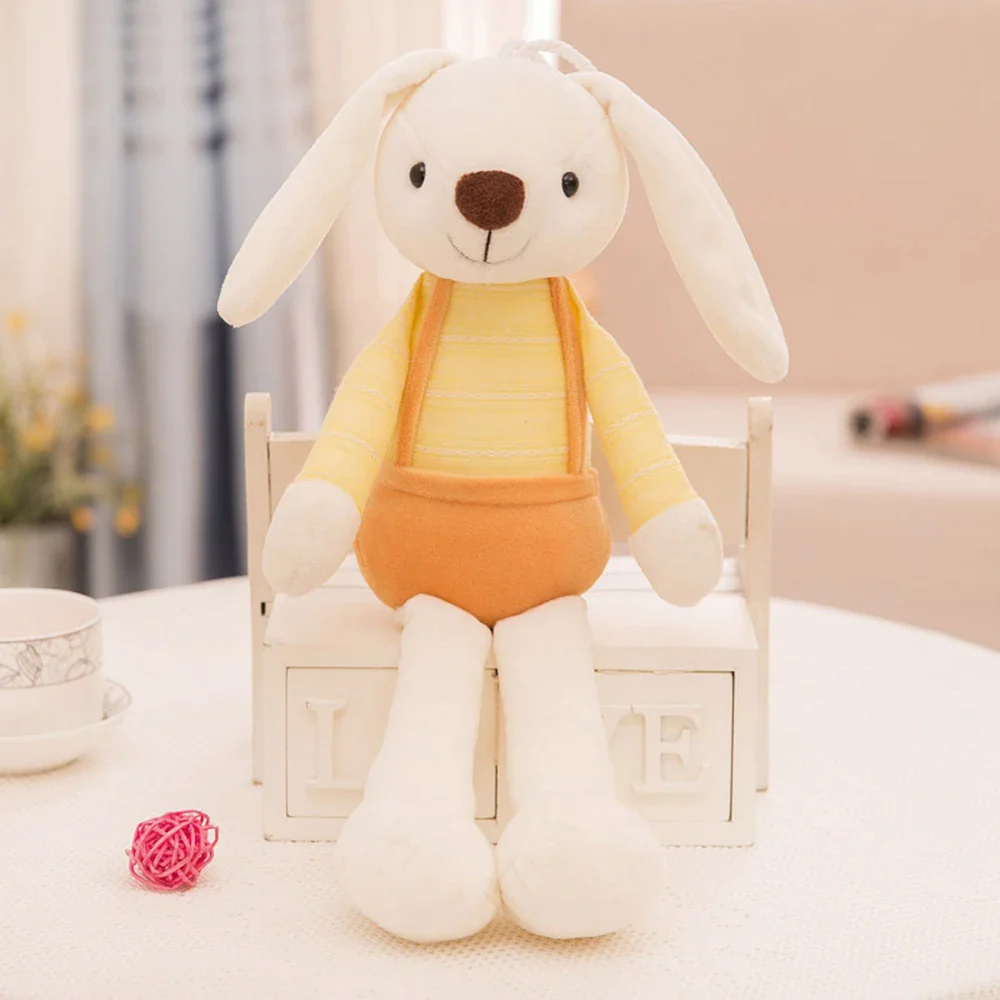 Peluche Lapin| famille de🐇 lapin blanc habillé🐰 – Image 9
