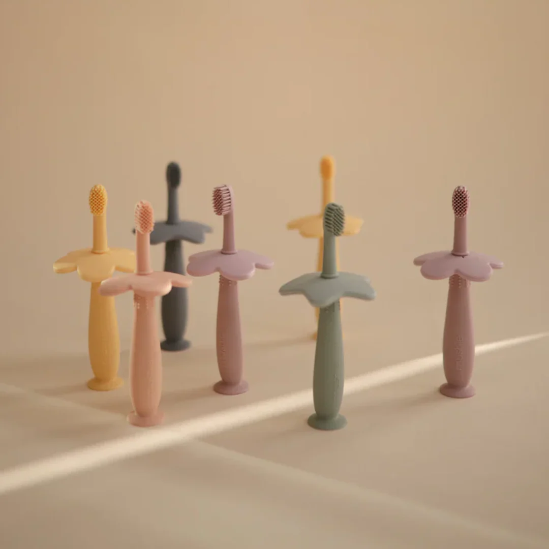 Brosse à dents silicone ivoire – Image 5