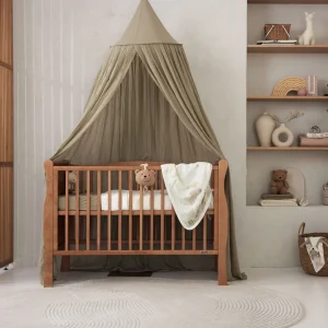 Ciel de lit XL vert olive