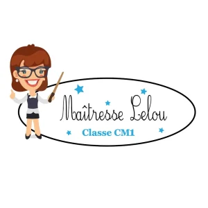 Plaque de Porte Maîtresse Personnalisée - Cadeau Fin d'Année Scolaire