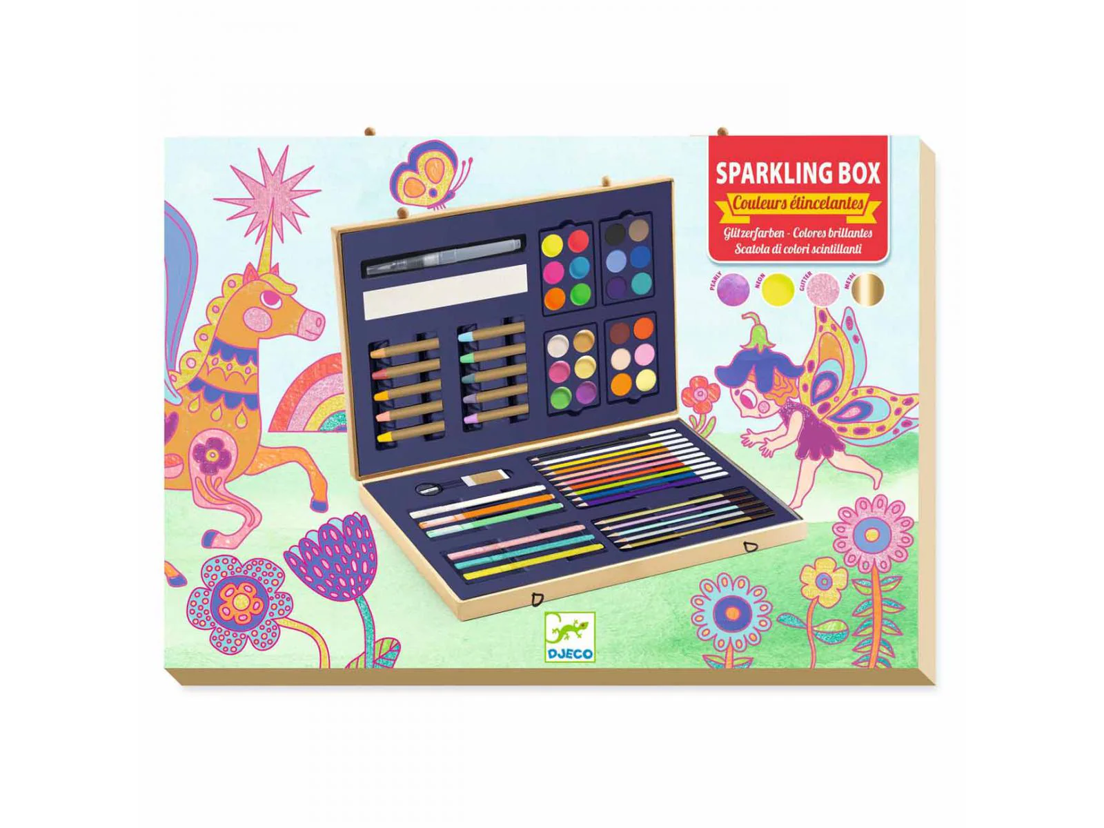 Sparkling color box