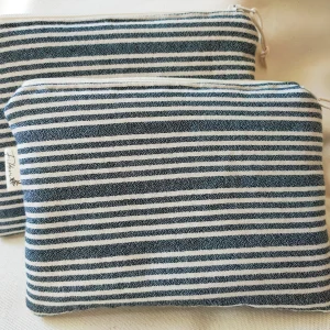 Pochette Grise A Rayures