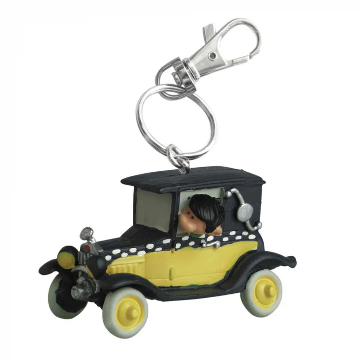 Porte-clés Gaston Lagaffe Voiture en PVC