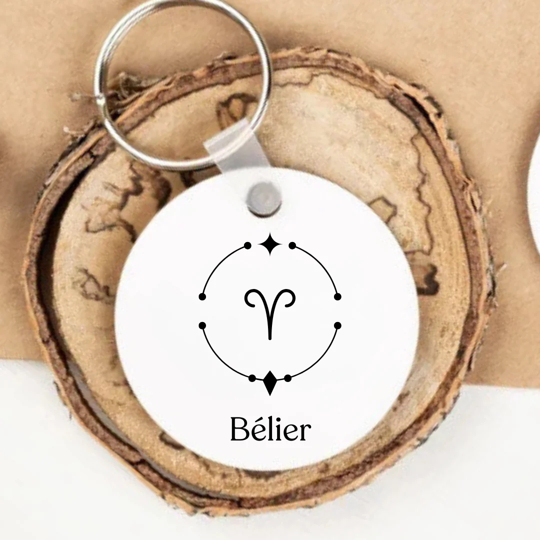 Porte-clé avec Signe Astrologique – Image 5