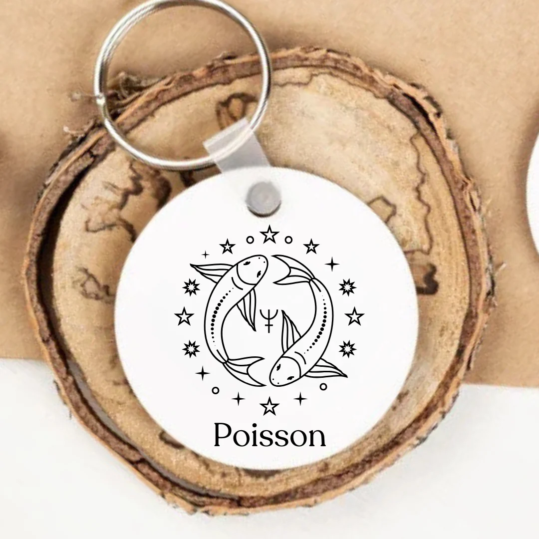 Porte-clé avec Signe Astrologique – Image 6