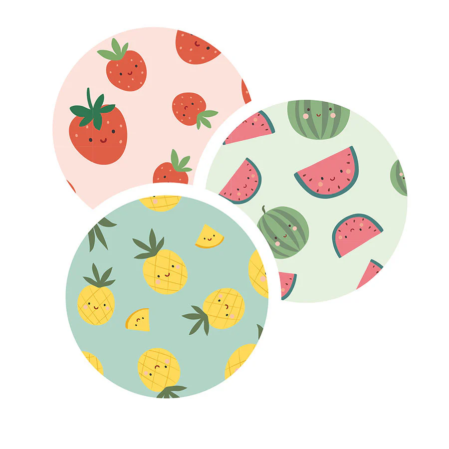 Valisettes gigognes enfants x3 en carton fruits - Sarah Betz – Image 3