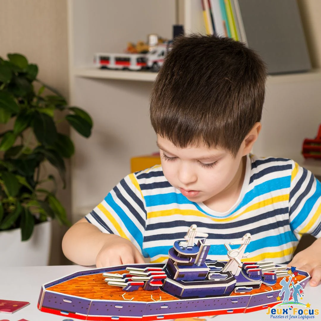 Puzzle 3D : kit de construction MONTESSORI🧩 – Image 4