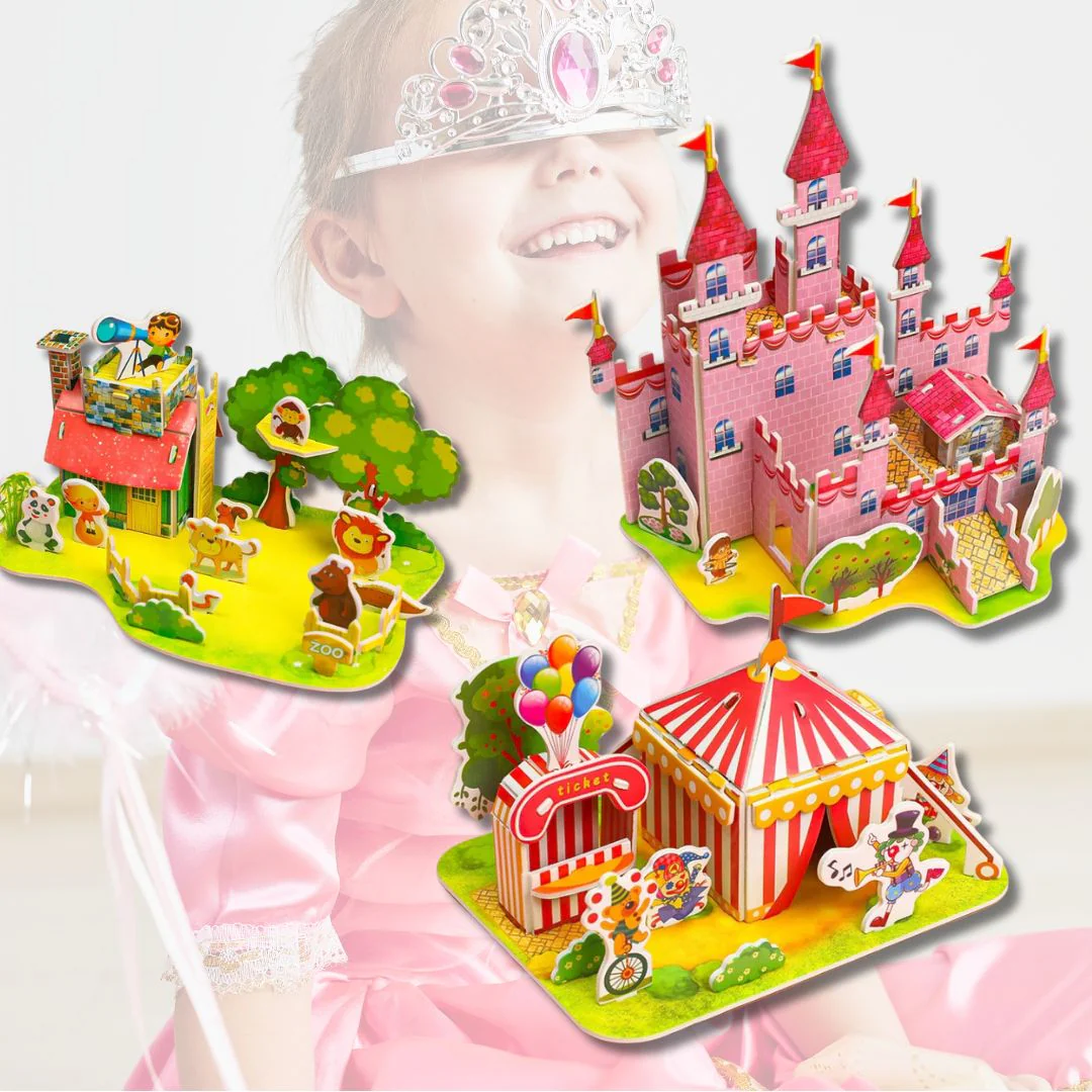 Puzzle 3D : kit de construction MONTESSORI🧩 – Image 8