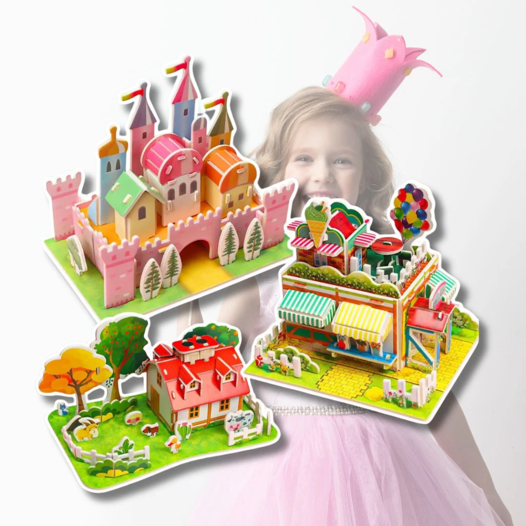 Puzzle 3D : kit de construction MONTESSORI🧩 – Image 7