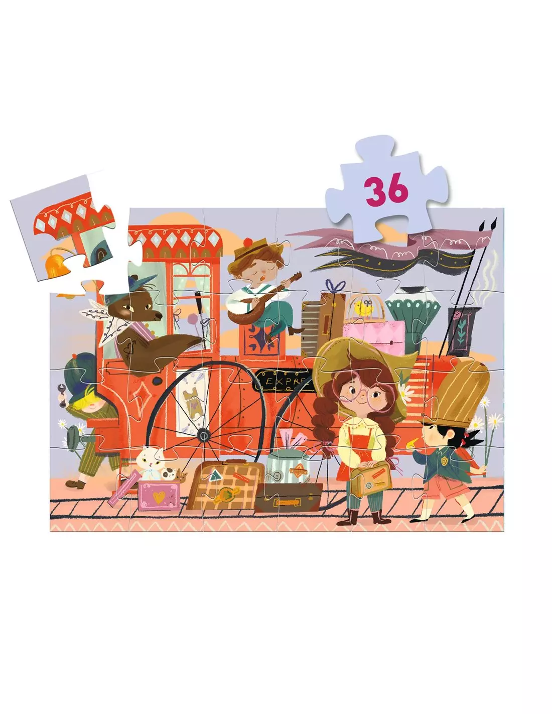 Puzzle enfant 36 pièces - Le voyage de Mia (4+) – Image 3