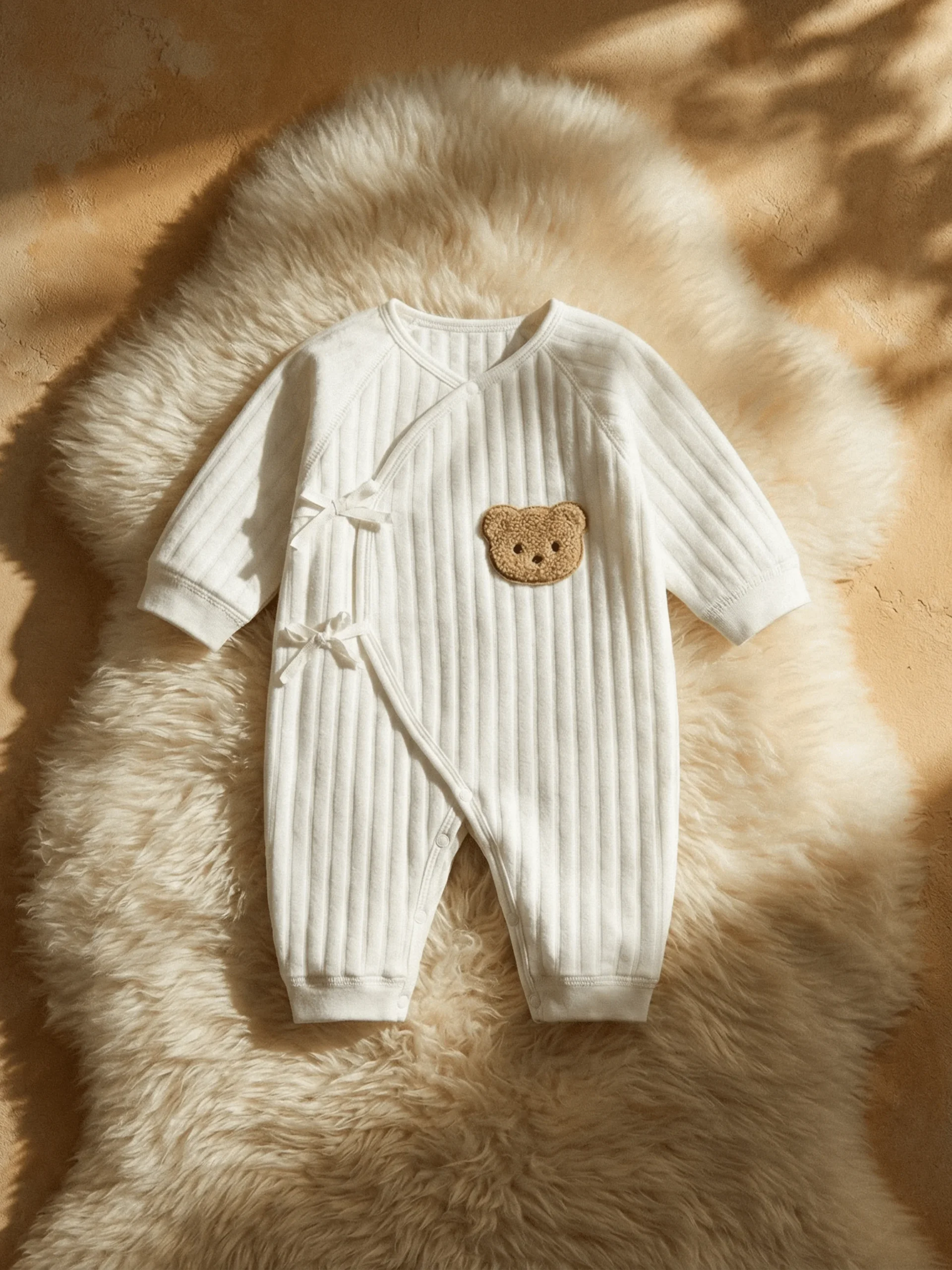 Nuits Douces & Style Trop Chou | Le Pyjama Ourson en Coton Douillet – Image 5