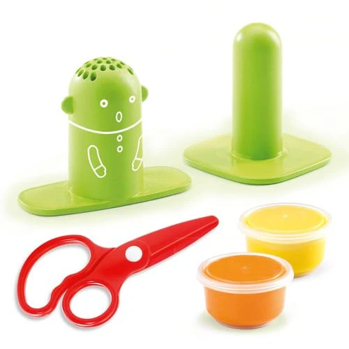 Pâte à modeler Coiffure – Kit cheveux + ciseaux (3-6 ans) – Image 2