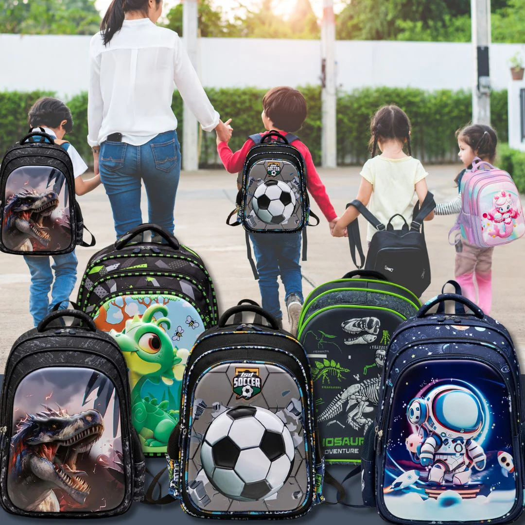Sac à dos enfant | Cartable orthopédique enfants (garçon)🎒👧 – Image 4