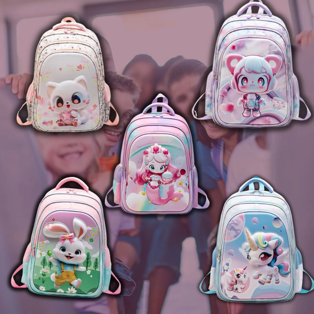 SAC A DOS ENFANT | Cartable fille🎒👧 – Image 3