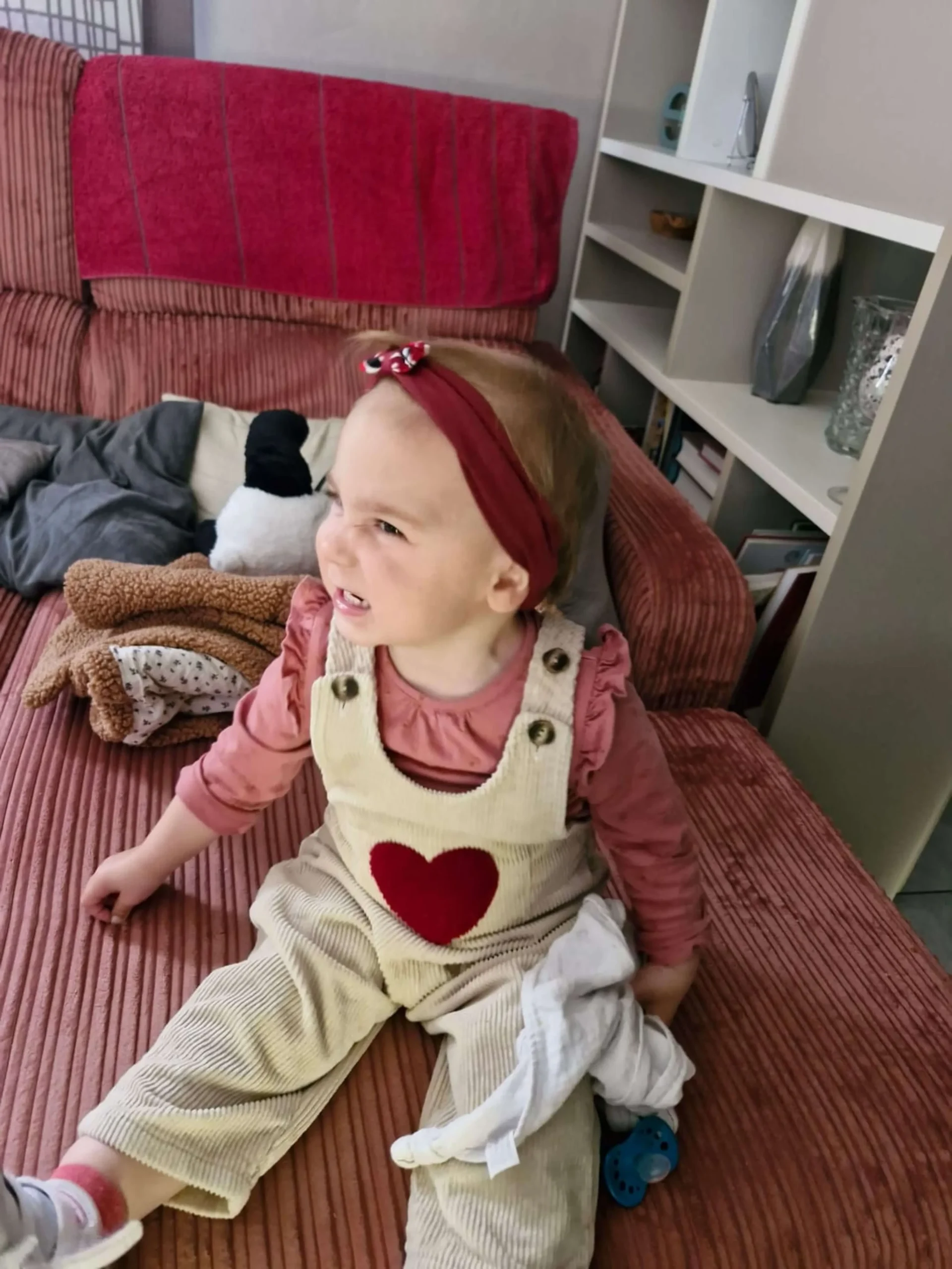 Coup de Coeur Et Douceur Absolue - La Salopette En Coton Avec Son Coeur Brodé – Image 9