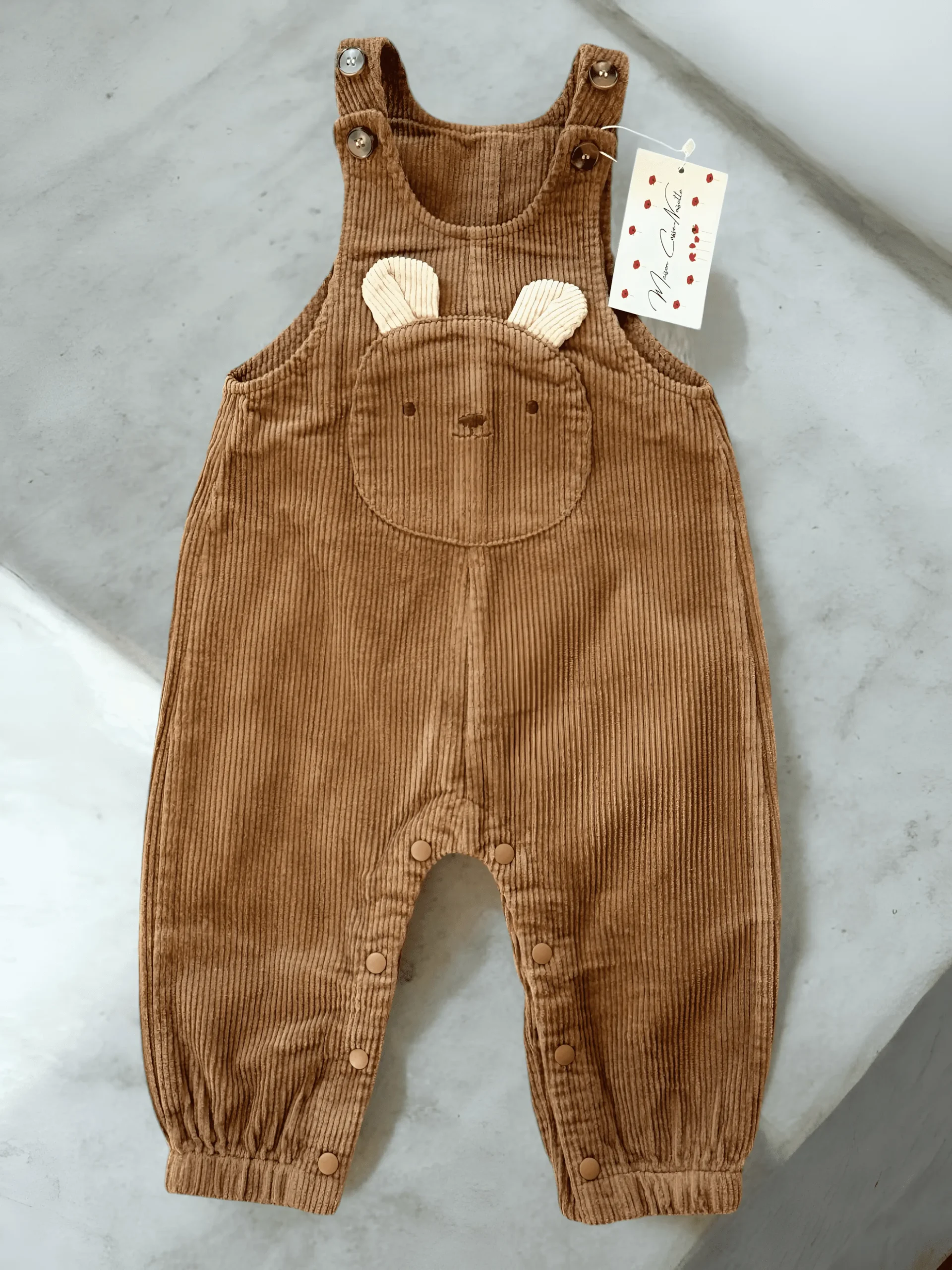 Maxi Confort & Look Trop Chou - La Douillette Salopette Ourson – Image 8