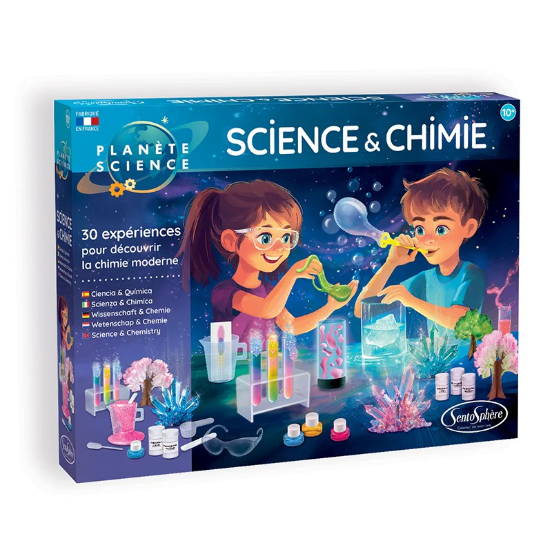 Kit Chimie Enfant: 30 expériences scientifiques (10+) – Image 2